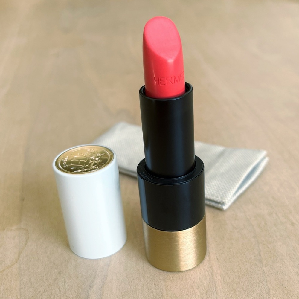 Hermes Rouge Satin Lipstick in Rose 40